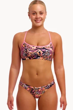 Bikini Sets|Funkita Tipsy Tiger Crop Set Animal