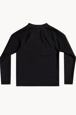 Rashies & Sunsuits|Quiksilver Toddler Boys Heater Suntop BLACK
