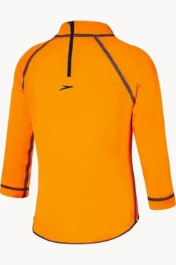 Rashies & Sunsuits|Speedo Toddler Boys Long Sleeve Sun Top Fluro Orange