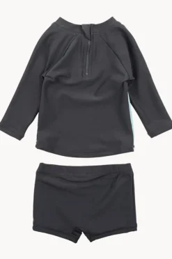 Rashies & Sunsuits|Minihaha Toddler Boys Rex Suntop Set Multi