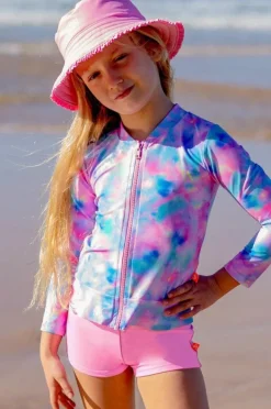 Bottoms|Salty Ink Toddler Girls Miss Salty Boyleg Pant Blossom