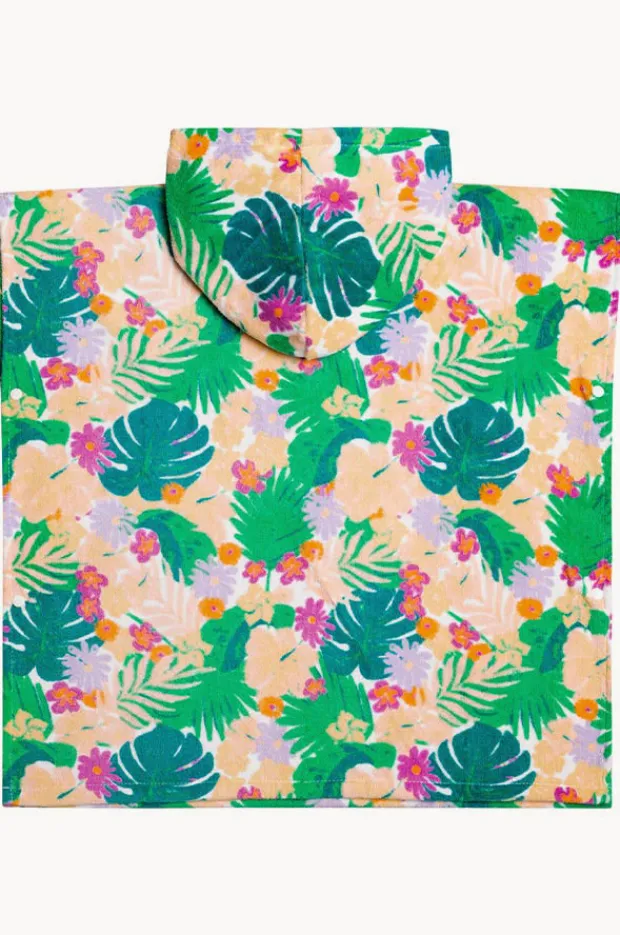 Towel Robes & Ponchos|Towel Robes & Ponchos|Roxy Toddler Girls Stay Magical Hooded Towel Tropical