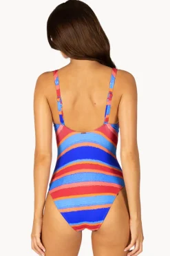 One Pieces|Baku Trinidad D/E Cup Wrap One Piece Azure