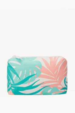 Travel|Bags|Aloha Tropics Mini Pouch Pink/green