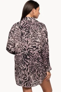 Overswim|Nip Tuck Tuamotu Bronte Button Through Shirt Animal