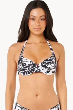 Bikini Tops|Rip Curl TY Williams DD/E Cup Halter Washed Black