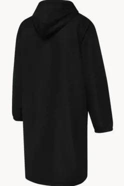 Towel Robes & Ponchos|Towel Robes & Ponchos|Speedo Unisex Logo Deck Coat Black