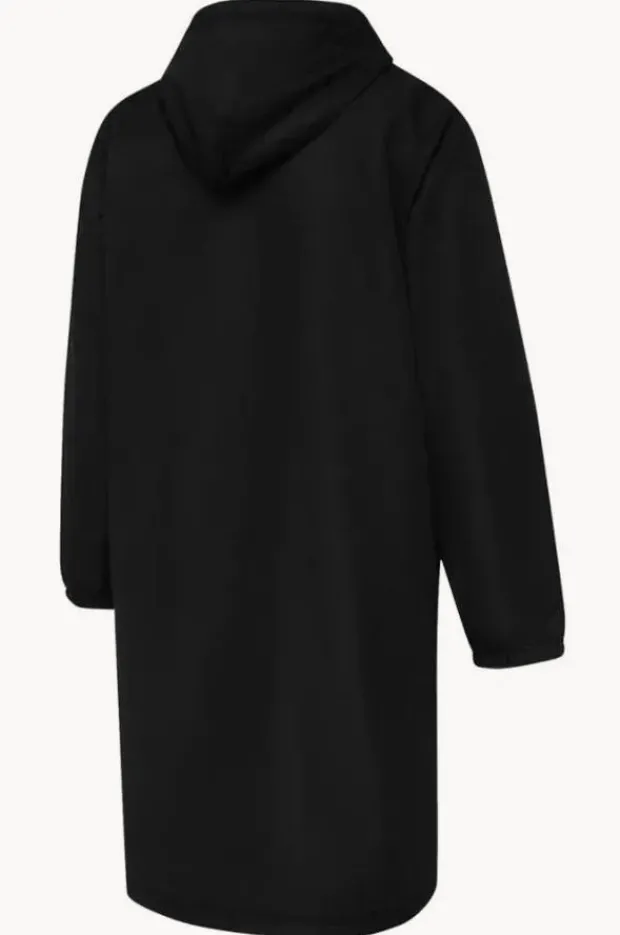 Towel Robes & Ponchos|Towel Robes & Ponchos|Speedo Unisex Logo Deck Coat Black