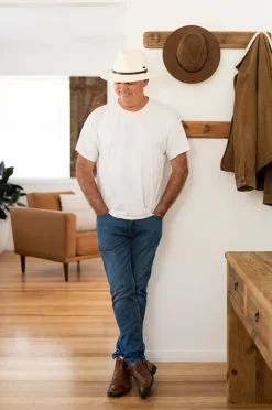 Headwear|Headwear|Sundaise Unisex Short Brim Panama Hat Ivory