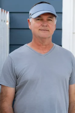 Headwear|Headwear|Sundaise Unisex Washed Visor Blue