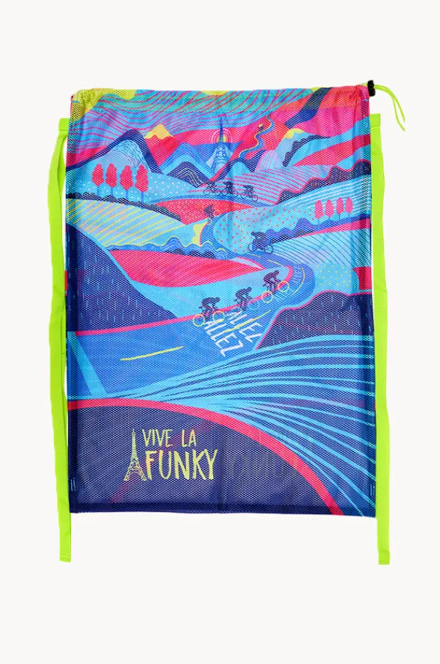 Sport Bags|Bags|Funky Trunks Mesh Gear Bag Vive la funky