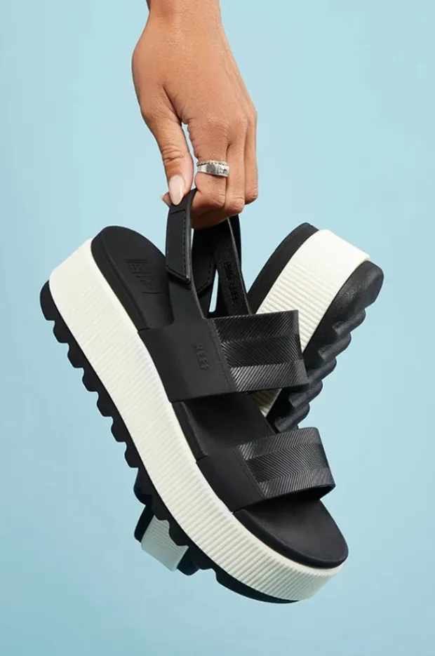 Footwear|Reef Water Vista Higher Sandal Vintage Black