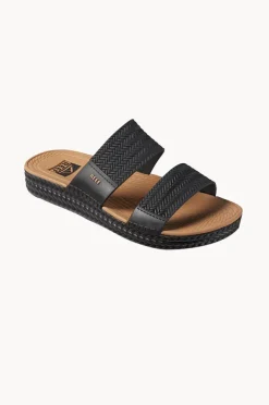 Footwear|Reef Water Vista Slide Black/Tan