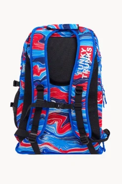 Sport Bags|Bags|Funky Trunks Wave Craze Elite Squad Backpack Blue/red