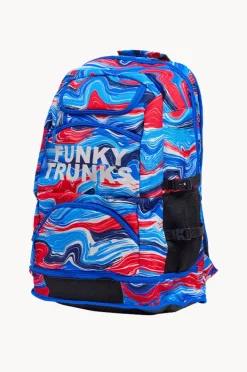 Sport Bags|Bags|Funky Trunks Wave Craze Elite Squad Backpack Blue/red