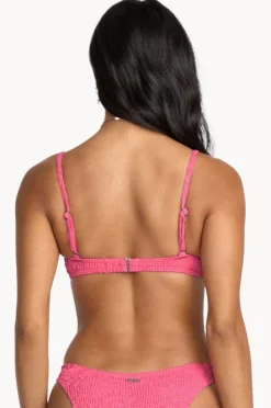 Bikini Tops|Billabong We're Wild Demi Underwire Bra Pink