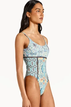One Pieces|Tigerlily Whitney Hot Stevie One Piece Aqua