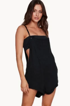 Playsuits|Billabong Wild Pursuit Overall Black
