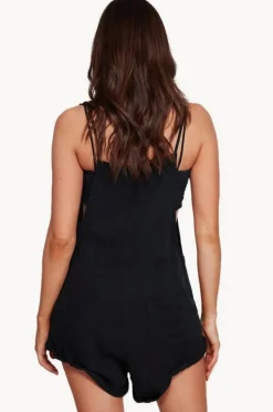 Playsuits|Billabong Wild Pursuit Overall Black