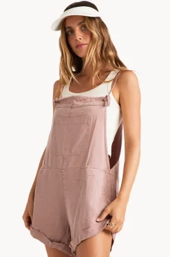 Playsuits|Billabong Wild Pursuit Overalls Desert