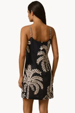 Dresses|Monte u0026 Lou Yaz Mini Slip Dress BLACK