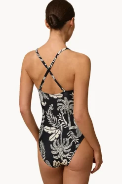 One Pieces|Monte u0026 Lou Yaz Multi Fit Twist One Piece Black