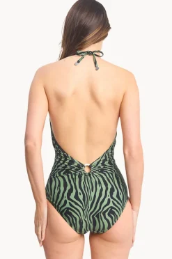 One Pieces|Sunseeker Zena Double Ring One Piece Black