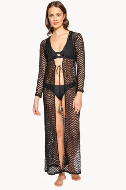 Overswim|Koy Resort Zuma Cardigan Black