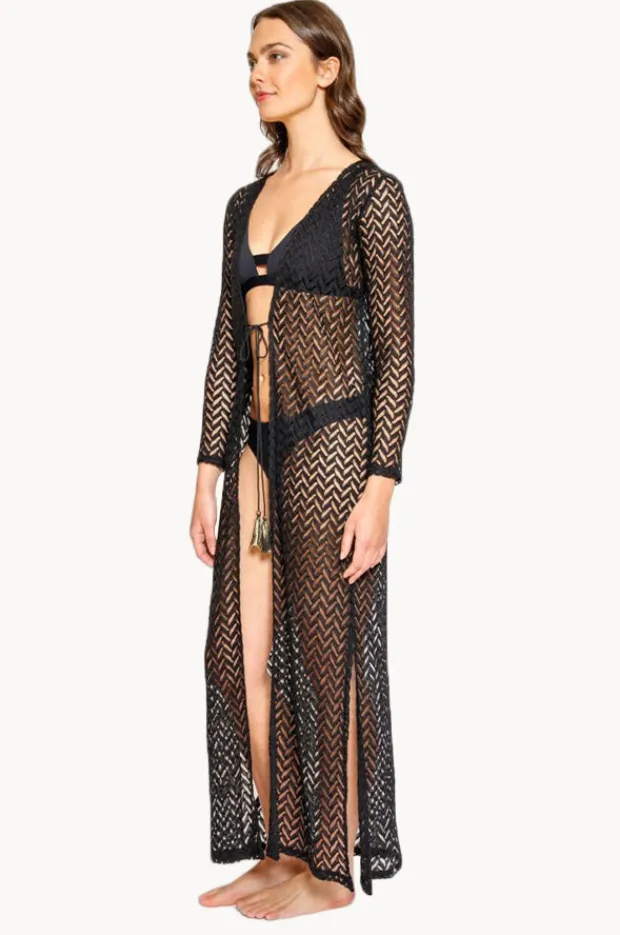 Overswim|Koy Resort Zuma Cardigan Black