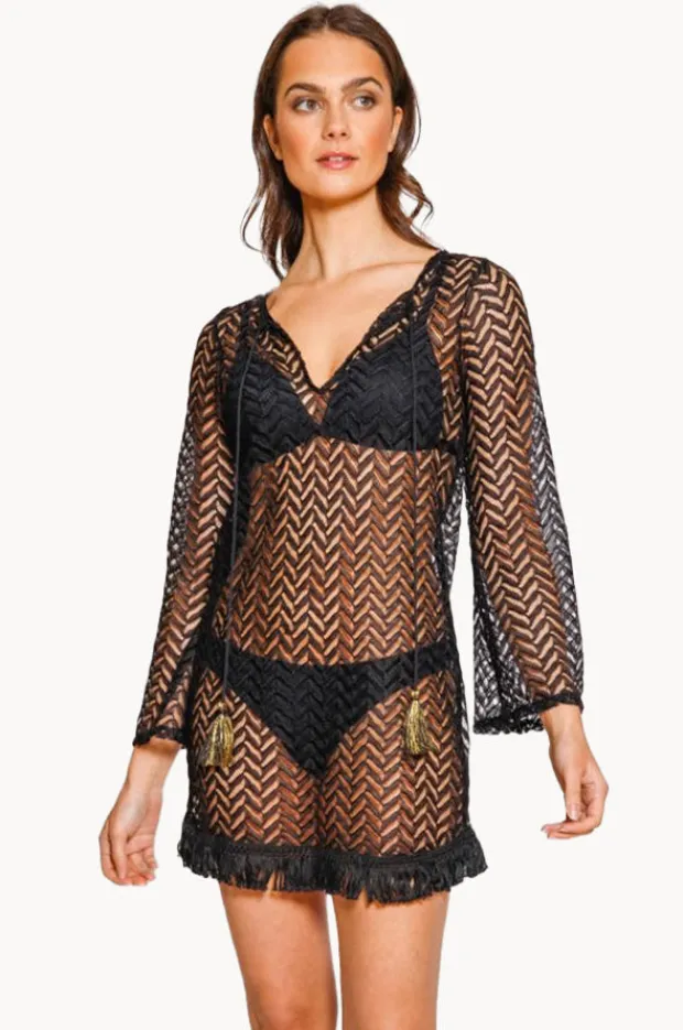 Overswim|Koy Resort Zuma Tunic Dress Black