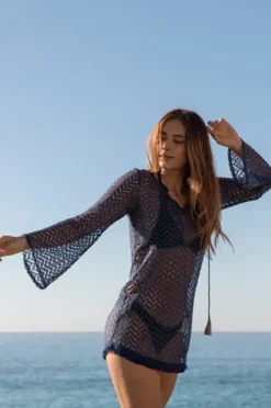 Overswim|Koy Resort Zuma Tunic Dress Navy